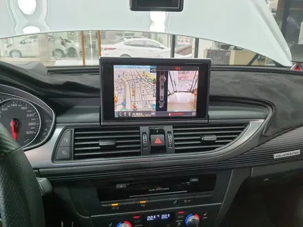 아우디A7 전동트위터 안드로이드 올인원 네비게이션 설치