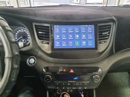 올뉴투싼TL 안드로이드 올인원 네비게이션 매립