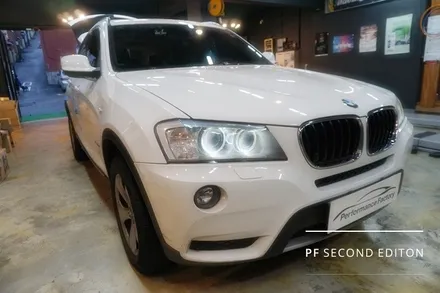 부산 BMW F25 X3 고질병 LED 미등점등불량