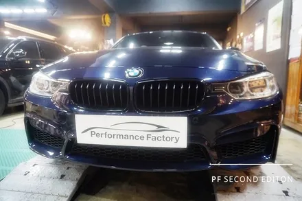 BMW F30 320d 3시리즈 가변엠비언트/M핸들/카본실내랩핑