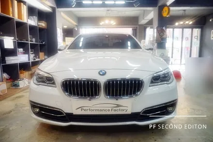 BMW F10 520d 부산엠비언트칩교환 하이패스 시공