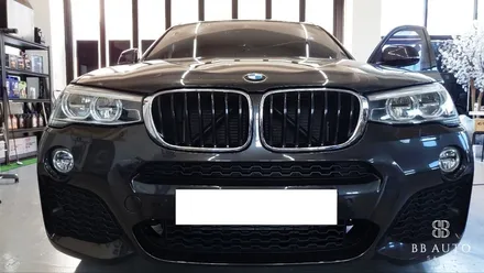 BMW X4 가변엠비언트 및 부산엔진오일교환