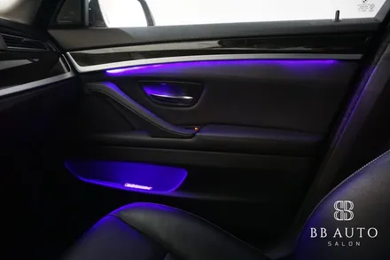 부산 BMW F10 520d 패들시프트 엠비언트 시공