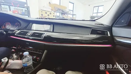 부산 엠비언트 칩교환 광량업 BMW F07 5GT 시공