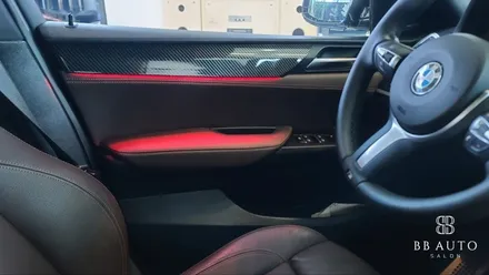 부산 순정형 가변엠비언트 시공, BMW F26 X4 이렇게 예뻣나?