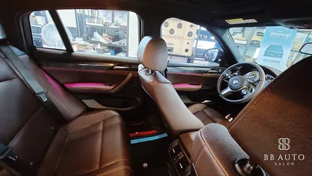 부산 순정형 가변엠비언트 시공, BMW F26 X4 이렇게 예뻣나?