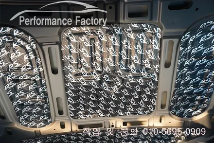 BMW F06 640D 스마트 도심형 방음 방진 작업기.