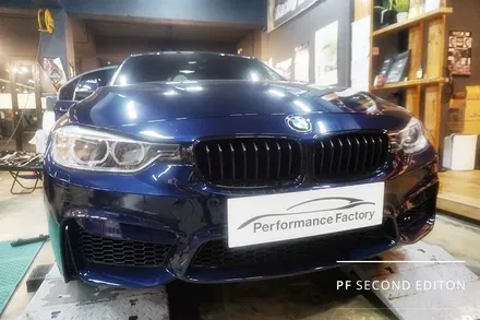 BMW F30 320d 3시리즈 가변엠비언트/M핸들/카본실내랩핑