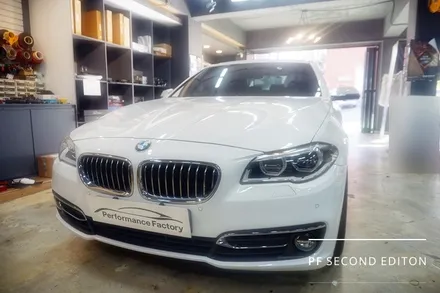 BMW F10 520d 부산엠비언트칩교환 하이패스 시공