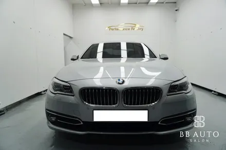 부산 BMW F10 520d 패들시프트 엠비언트 시공