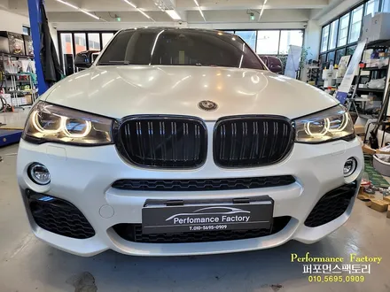 BMW X4 순정형 가변 엠비언트 무드등, BMW 로고등 레터링 작업 튜닝
