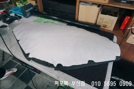 BMW 3시리즈 320d 보닛 방음