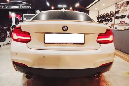 BMW F22 220d LCI 테일램프 장착
