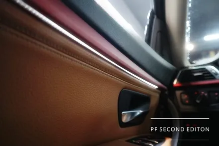 BMW F34 3GT 엠비언트 칩교환/무빙도어스커프/도어스팟램프