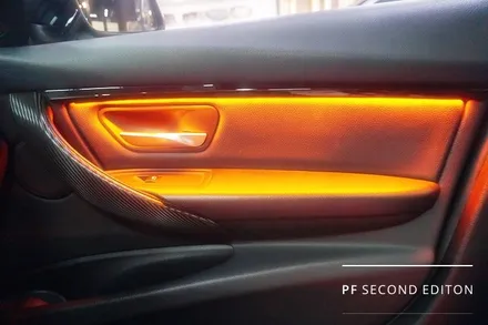 BMW F30 320d 3시리즈 가변엠비언트/M핸들/카본실내랩핑