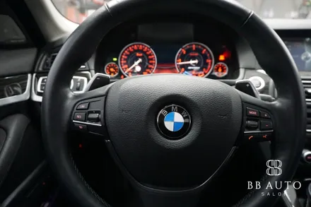 부산 BMW F10 520d 패들시프트 엠비언트 시공