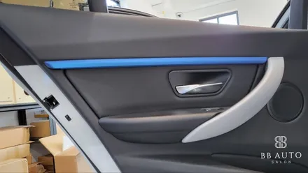 부산 BMW F30 3시리즈 가변엠비언트 및 6WB LCD계기판 핸들열선활성화