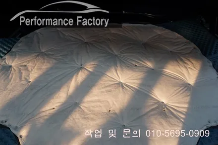 BMW F06 640D 스마트 도심형 방음 방진 작업기.