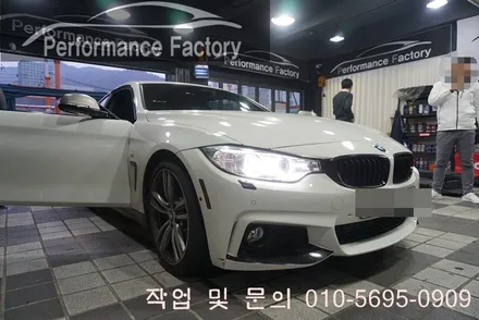 BMW 4시리즈 그란쿠페 엠비언트 칩교환 작업 및 코딩서비스