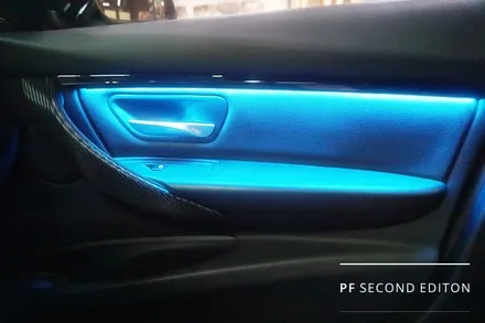 BMW F30 320d 3시리즈 가변엠비언트/M핸들/카본실내랩핑