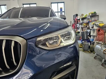 BMW G01 X3 라이트황변수리 부산 엔젤아이 변색수리