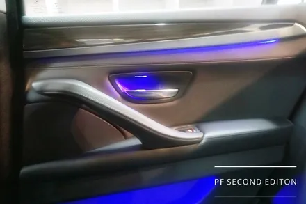 BMW F10 520d 부산엠비언트칩교환 하이패스 시공