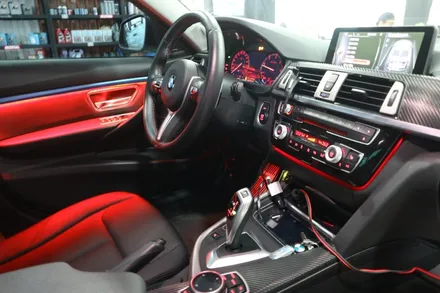 부산BMW 320d 6WB LCD계기판 디지털계기판 엠비언트 센터엠비언트