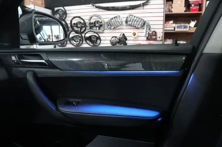 부산BMW F26 X4 감성조명 X3 X4 엠비언트 가변엠비언트 시공