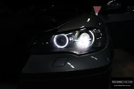 부산 BMW E70 X5M 링마커 엔젤아이 교체
