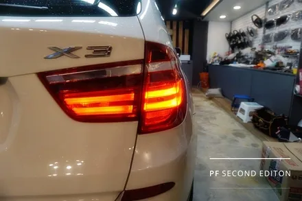 부산 BMW F25 X3 고질병 LED 미등점등불량