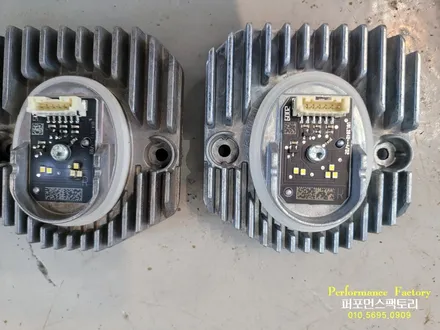 BMW G30 헤드라이트 엔젤아이 링마커 LED 모듈 황변 작업