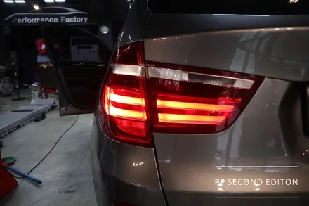 부산 BMW X3 테일램프 미등점등불량 해결법
