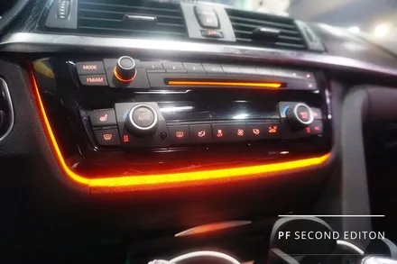 BMW F30 320d 3시리즈 가변엠비언트/M핸들/카본실내랩핑