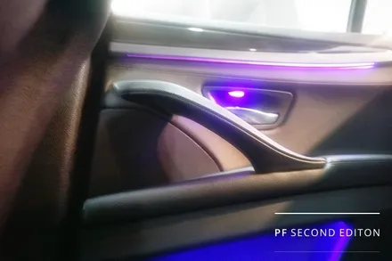 BMW F10 520d 부산엠비언트칩교환 하이패스 시공