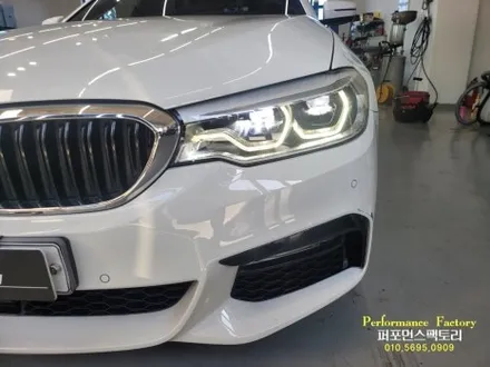 BMW 엔젤아이 라이트 황변 변색 LED 모듈 수리 작업