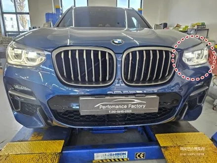 BMW G01 X3 라이트황변수리 부산 엔젤아이 변색수리