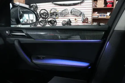 부산BMW F26 X4 감성조명 X3 X4 엠비언트 가변엠비언트 시공