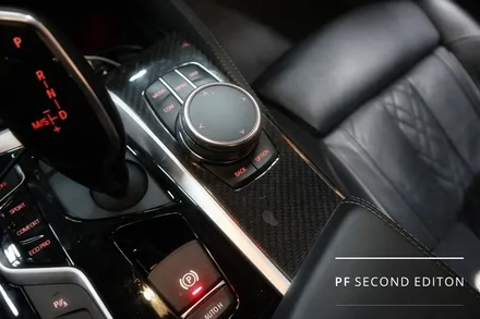 부산 BMW G30 에이버리 티타늄 브러쉬 실내랩핑/ 젠틀맨스위치