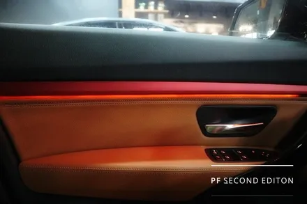 BMW F34 3GT 엠비언트 칩교환/무빙도어스커프/도어스팟램프