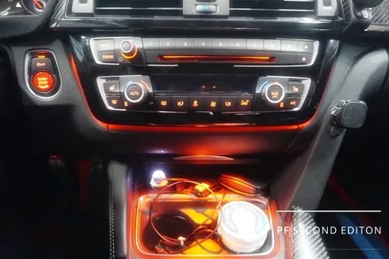 BMW F80 M3 엠비언트 광량 업그레이드 괜찮네!