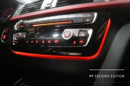 BMW F34 3GT 엠비언트 칩교환/무빙도어스커프/도어스팟램프