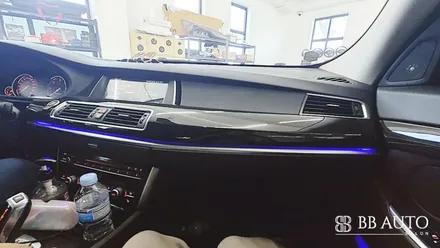부산 엠비언트 칩교환 광량업 BMW F07 5GT 시공