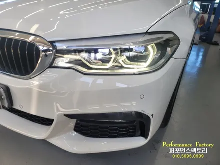 BMW 엔젤아이 라이트 황변 변색 LED 모듈 수리 작업