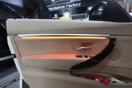 부산 BMW F34 3GT 엠비언트 시공 가능하죠!