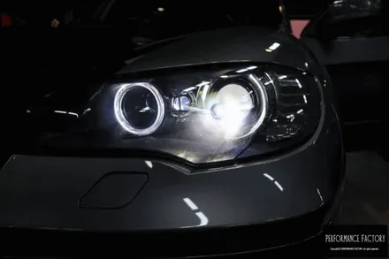 부산 BMW E70 X5M 링마커 엔젤아이 교체