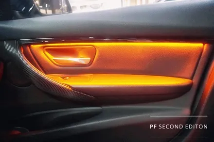 BMW F30 320d 3시리즈 가변엠비언트/M핸들/카본실내랩핑