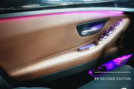 부산 BMW F10 5시리즈 엠비언트칩교환으로 갬성터진다!