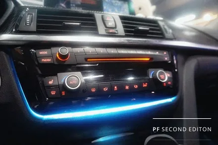 BMW F30 320d 3시리즈 가변엠비언트/M핸들/카본실내랩핑