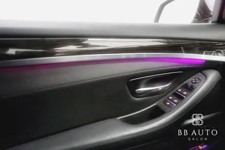 부산 BMW F10 520d 패들시프트 엠비언트 시공