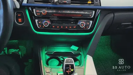 부산 BMW F30 3시리즈 가변엠비언트 및 6WB LCD계기판 핸들열선활성화